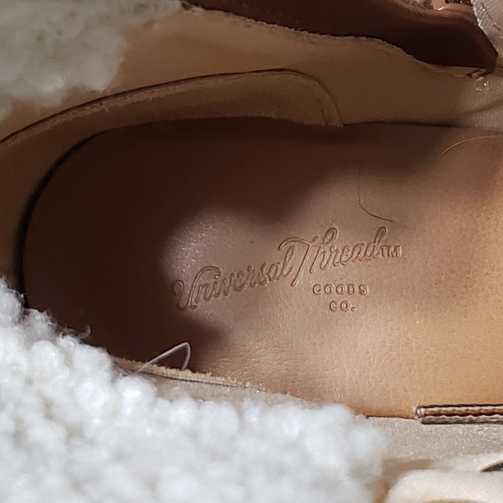 Universal Thread Brown Shearling Boots - image 8